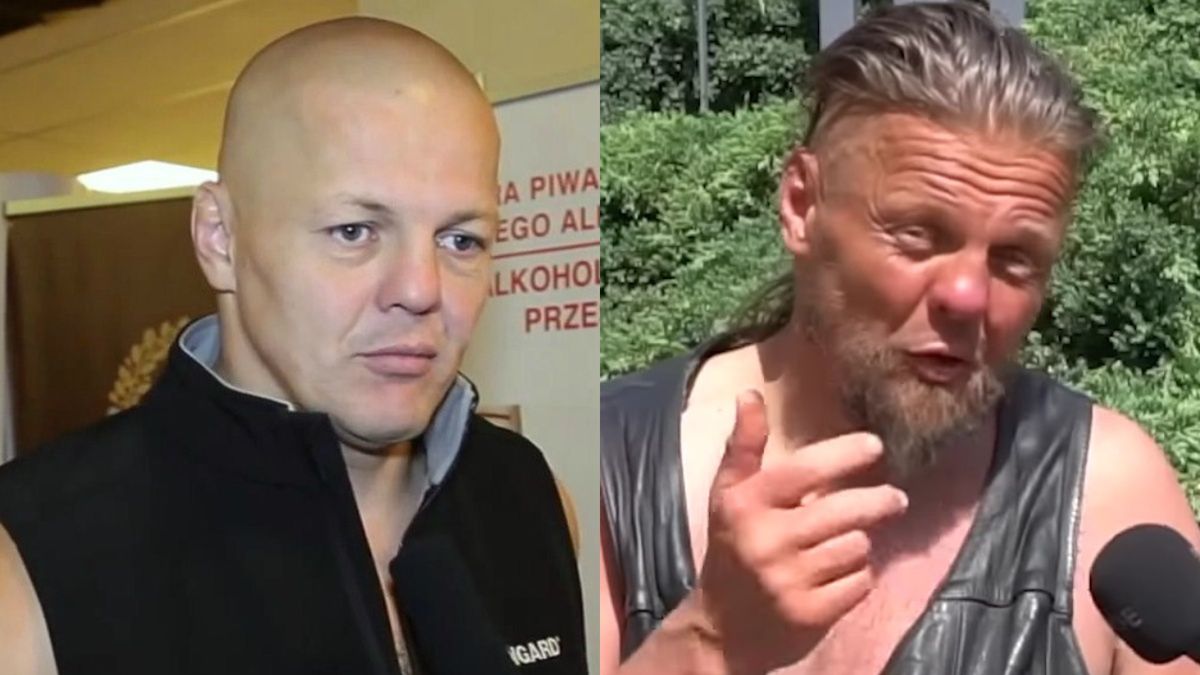 Na zdjęciu: Artur Binkowski - po lewej w 2013 roku, po prawej - w 2023