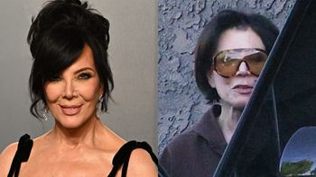 Kris Jenner i jej twarz po NIEUDANYM LIFTINGU za pół miliona wymykają się ze SPA w Los Angeles (ZDJĘCIA)