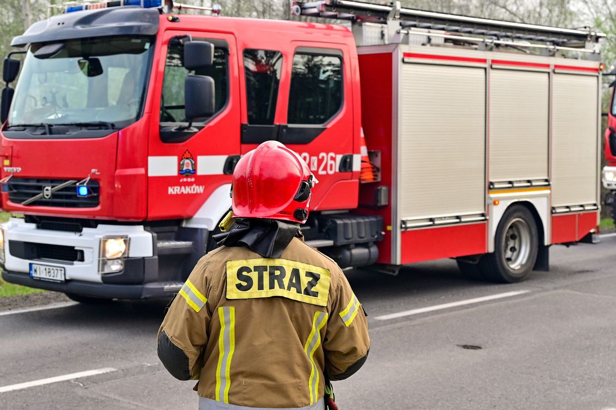 pożar, dziecko, pogorzelisko Wyciągnęli zwłoki 4-latka. Dramatyczne sceny w Mazowieckiem