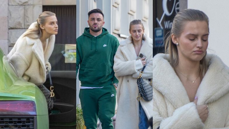 Karolina Pisarek i Roger Salla załatwiają sprawunki na mieście