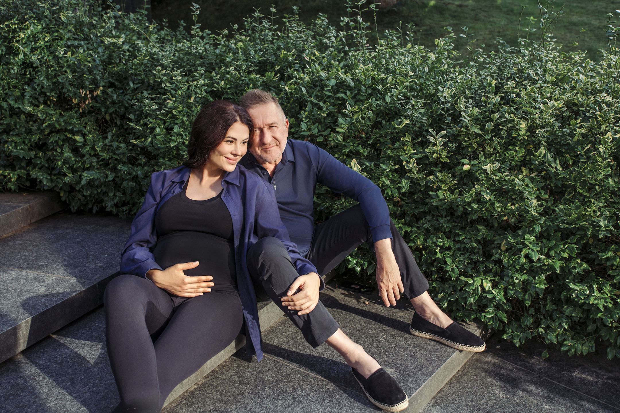 Rafał Sonik z partnerką Izą