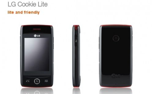 LG Wink w Europie jako LG Cookie Lite 1
