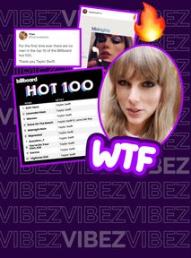 Taylor Swift z rekordem Billboard. Zmiotła mężczyzn z planszy