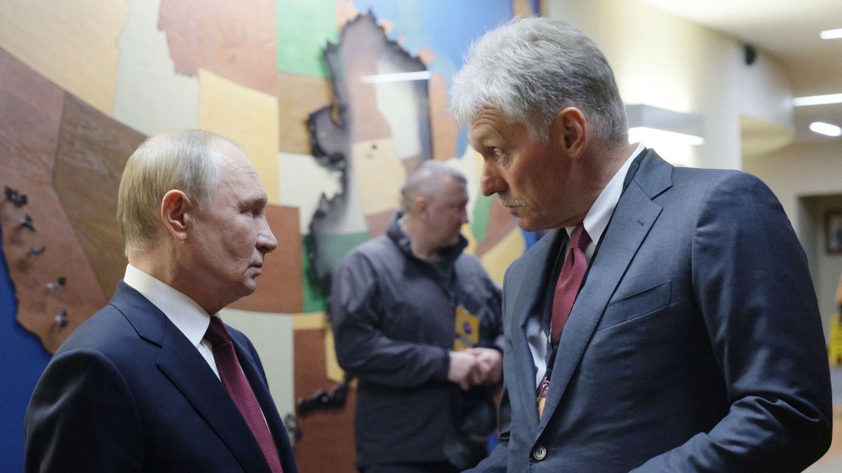 Włądimir Putin i Dmitrij Pieskow 