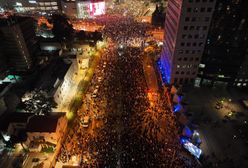 Wielkie protesty w Izraelu. Dziesiątki tysięcy ludzi na ulicach