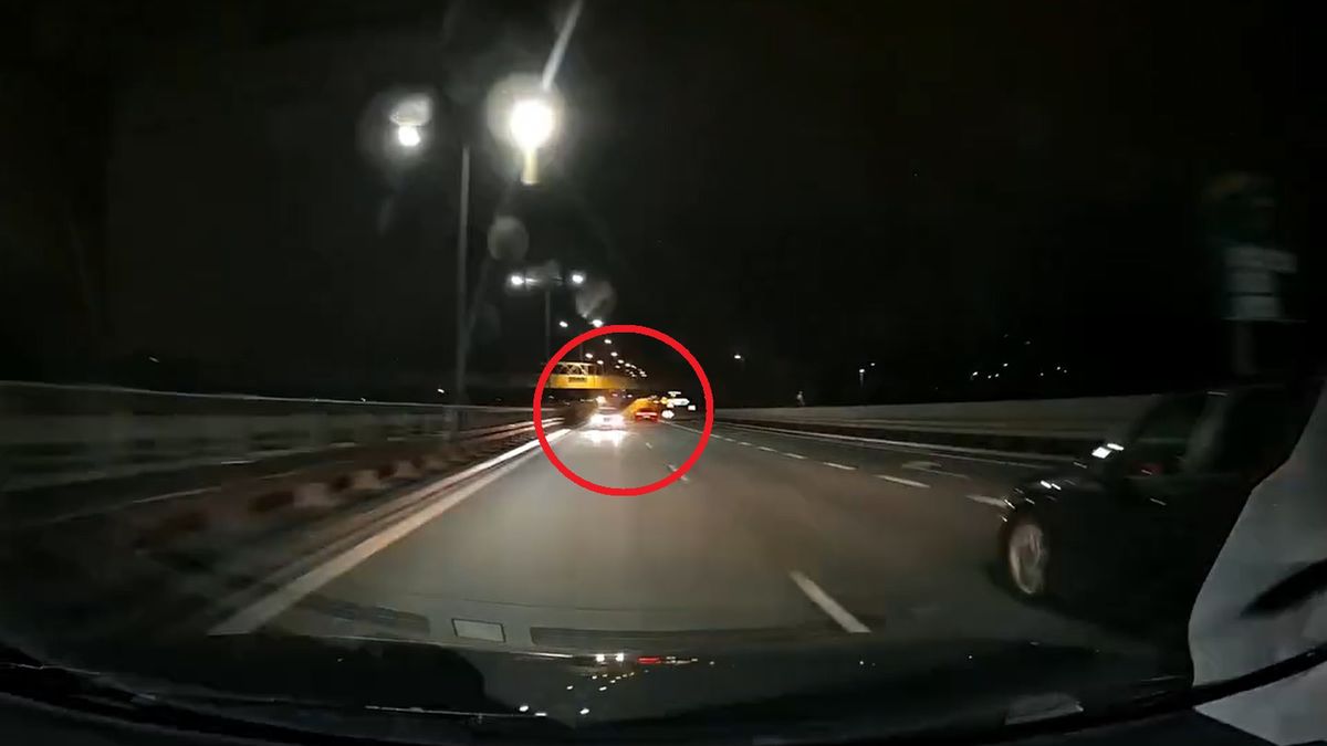 DTŚ w Gliwicach: Kierowca jechał pod prąd. Jest nagranie