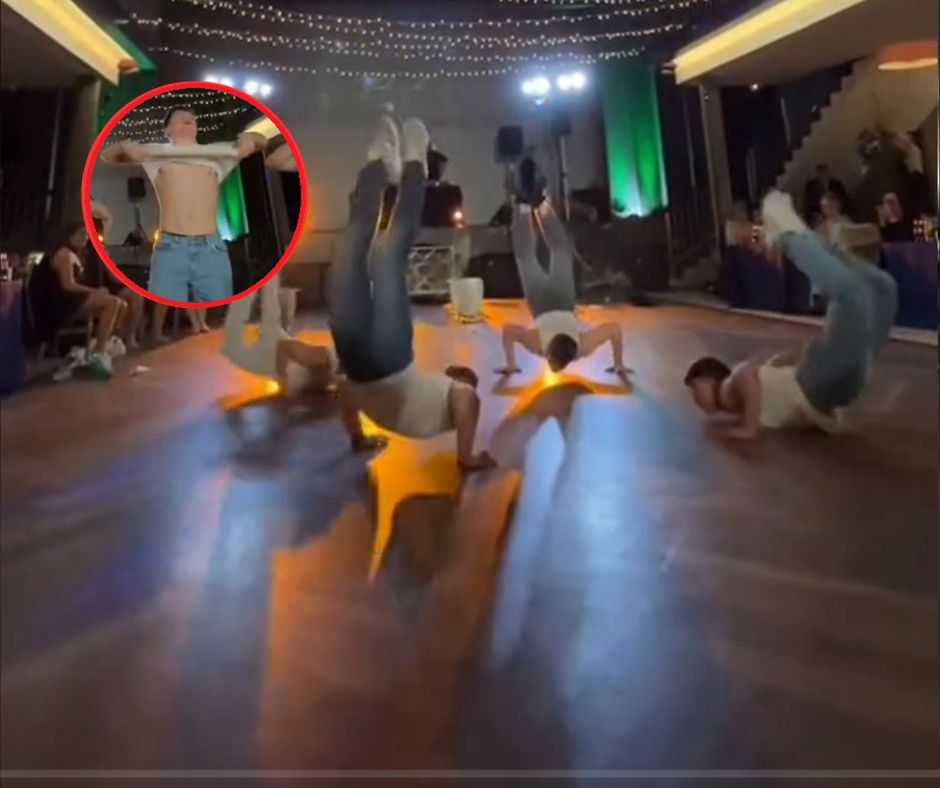 "Magic Mike" a nie klasyczny polonez. Dziewczyny aż piszczały z wrażenia