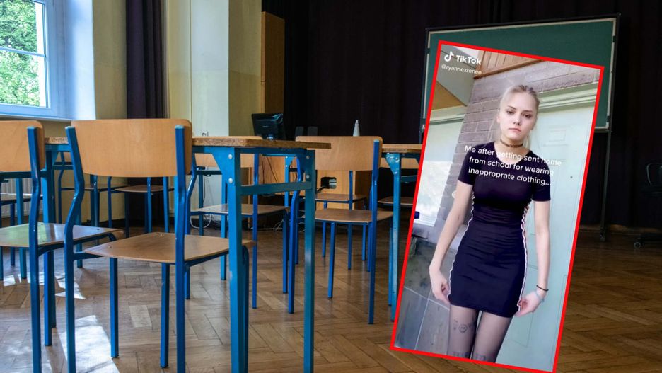 Nastolatka nie zgadza się z decyzją nauczycieli