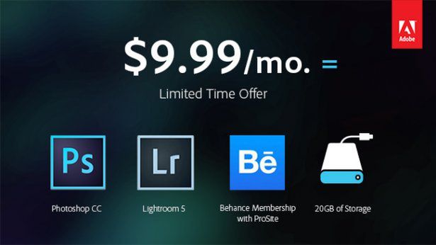 Adobe Photoshop Photography Program - nowy pakiet dla fotografów za 9,99 dol. miesięcznie