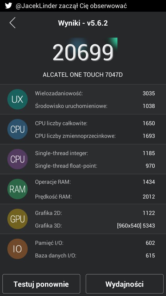 Alcatel OneTouch Pop C9 - test i recenzja ciekawego budżetowca z wielkim ekranem 22