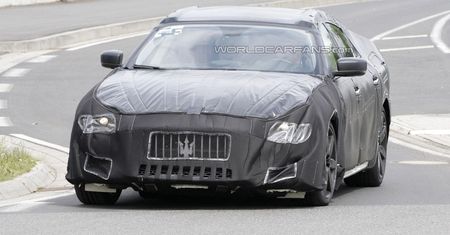 2014 Maserati Quattroporte na kolejnych testach