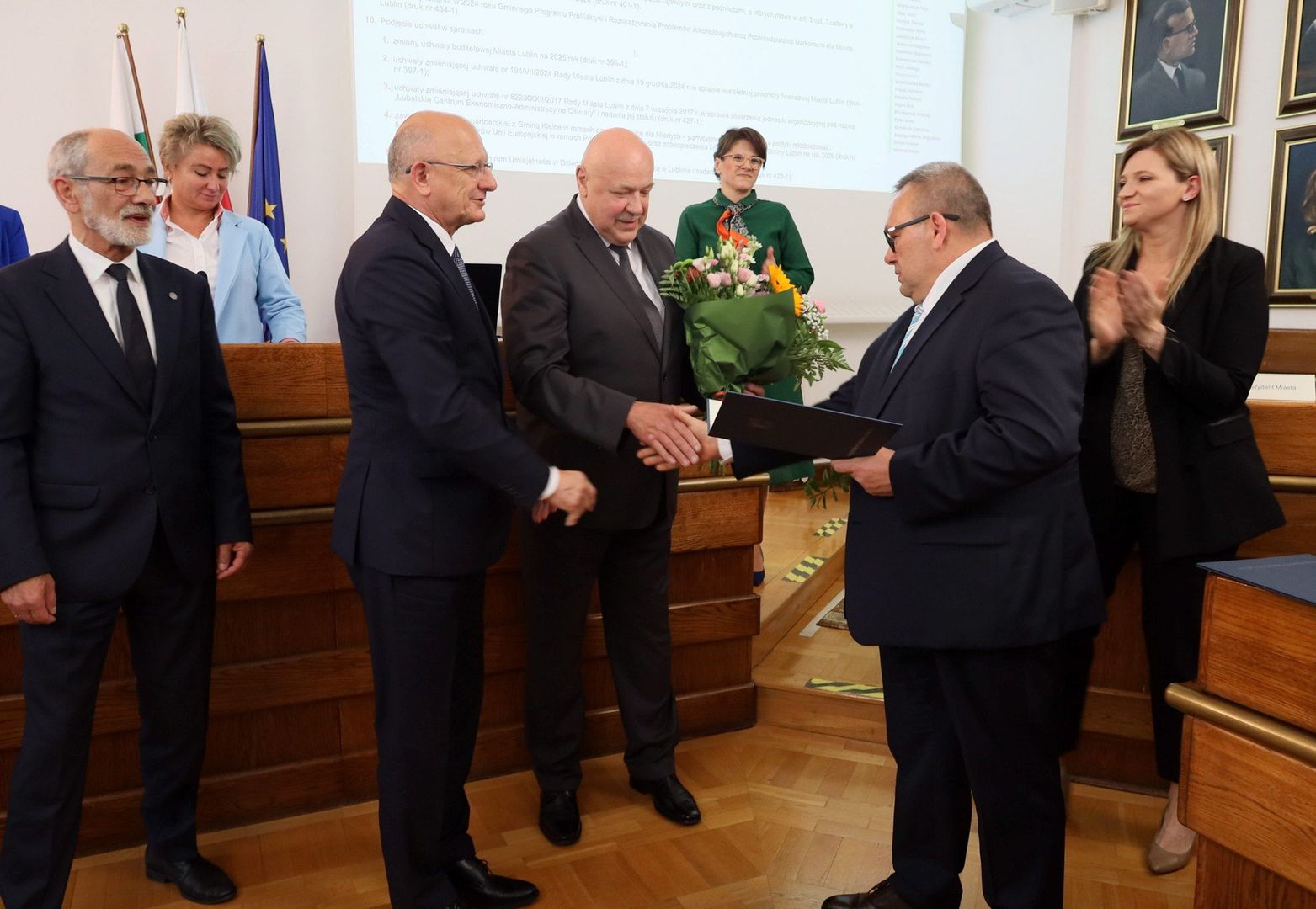 Nagrody miasta Lublin dla sportowców.