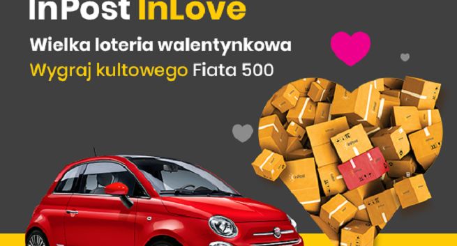 Pół miliona nagród do zdobycia w loterii „Zakochany InPost”