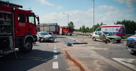 Wypadek na DK9 w miejscowości Boksycka