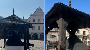 Kazimierz Dolny: Zabytkowa studnia na Rynku została odnowiona