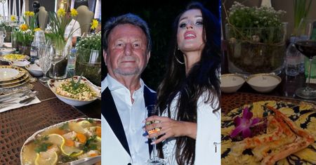Luksusowa Wielkanoc Patrycji Tuchlińskiej i Józefa Wojciechowskiego: owoce morza i serwetki z inicjałami (ZDJĘCIA)
