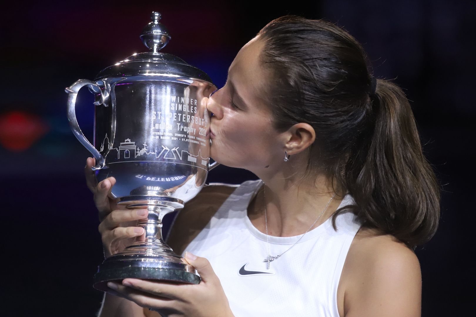 Daria Kasatkina rozgrzała fanów 