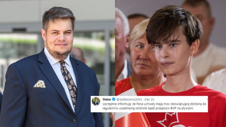 Działacz młodzieżówki PiS komentuje wpis szefa Rady Nadzorczej TVP