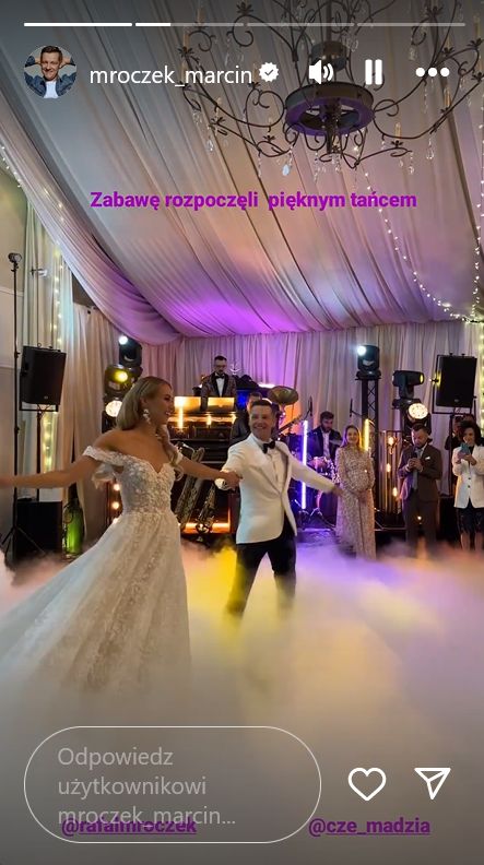 Rafał Mroczek z żoną przygotowali dwa pierwsze tańce