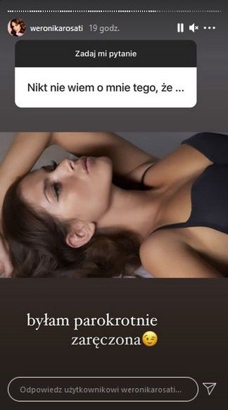 Weronika Rosati zdradziła swój sekret
