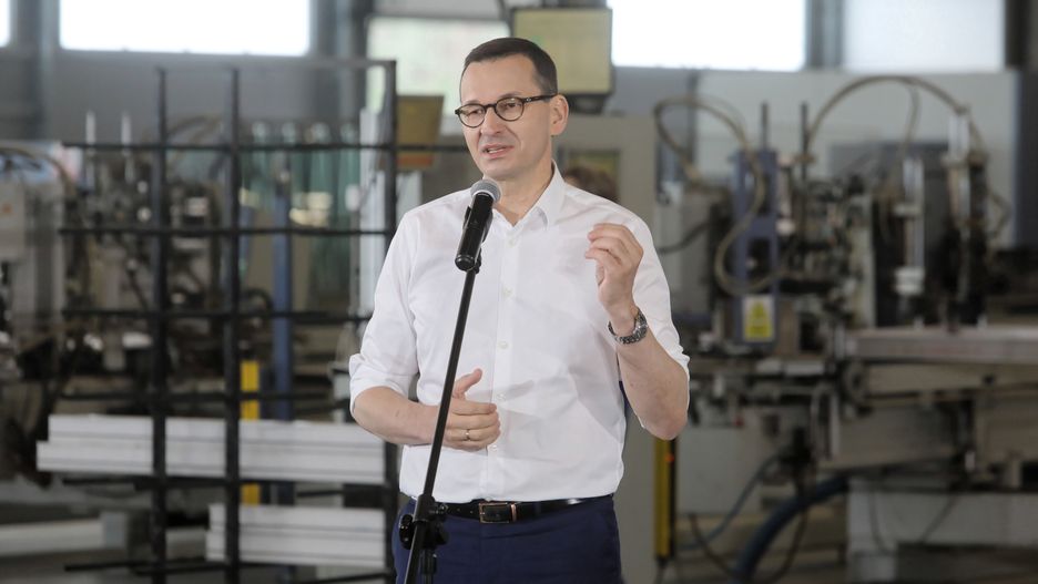Premier Mateusz Morawiecki pochwalił w Gliwicach ministra Łukasza Szumowskiego