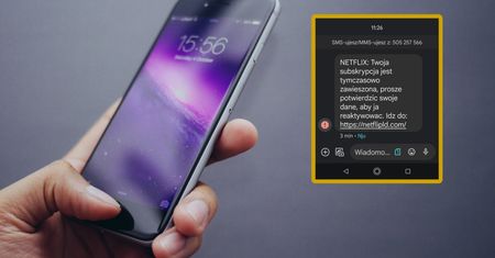 SMS o Netfliksie. Taką wiadomość może dostać każdy