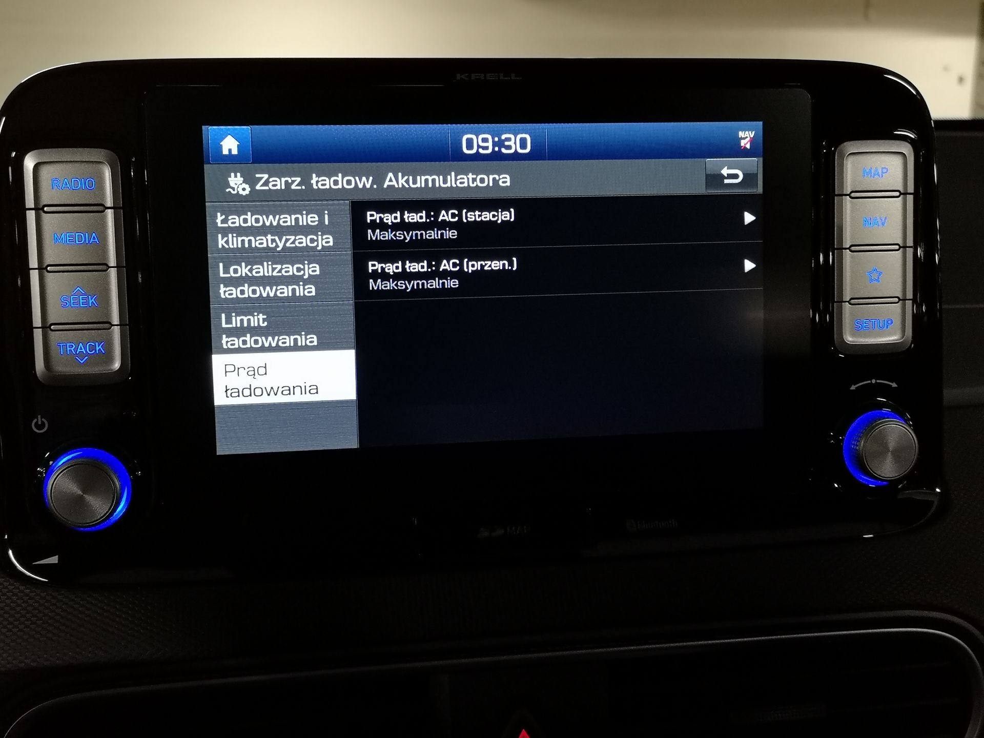 Hyundai Kona Electric: System zarządzania energią oraz audio Krell 15