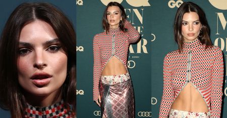 Emily Ratajkowski i jej kaloryfer dopingują "mężczyzn roku"
