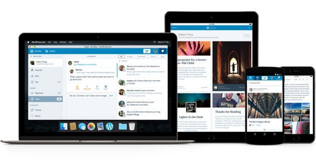 WordPress nowy urządzenia