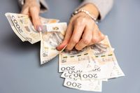 pieniądze, gotówka, waluty, waluta, złoty, polskie pieniądze