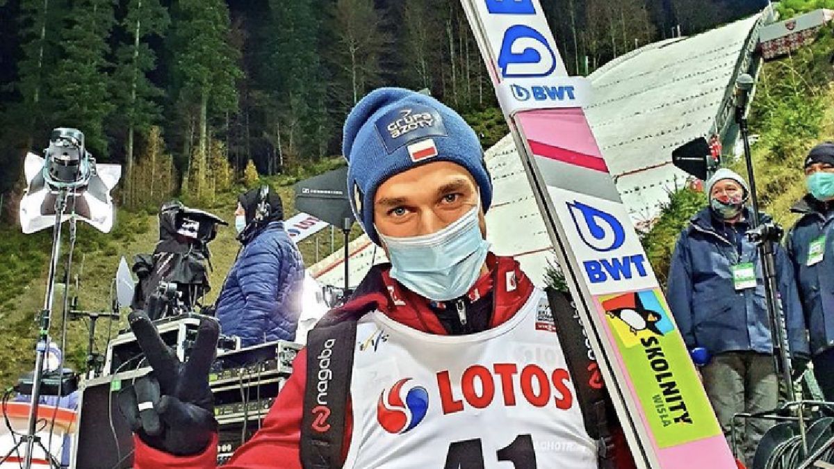 Piotr Żyła radość