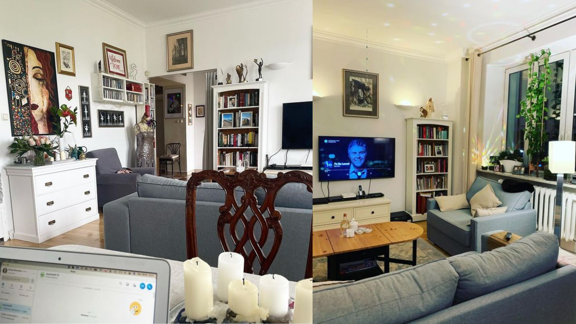 Tak wygląda "klitka na Żoliborzu" Moniki Richardson 