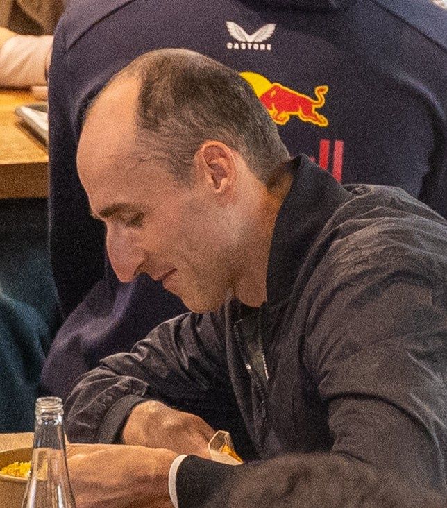 Robert Kubica "przyłapany" na mieście
