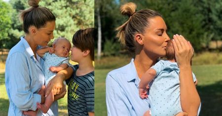 Wyluzowana Małgorzata Rozenek pozuje z Henryczkiem w obiektywie najstarszego syna: "CHWILO TRWAJ" (FOTO)