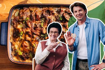 Karol Okrasa najbardziej cieszył się na zrazy. Do przedwojennego przepisu dodał coś od siebie