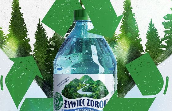 Żywiec Zdrój wprowadza wodę w butelkach ze zrecyklingowanego plastiku