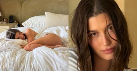 Rozbawiona Hailey Bieber dokazuje w pieleszach. Pozazdrościć humoru? (FOTO)