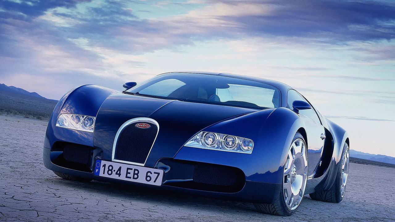Bugatti Veyron z roku 2001. Od wersji produkcyjnej dzielą nas jeszcze cztery lata (fot. Bugatti)