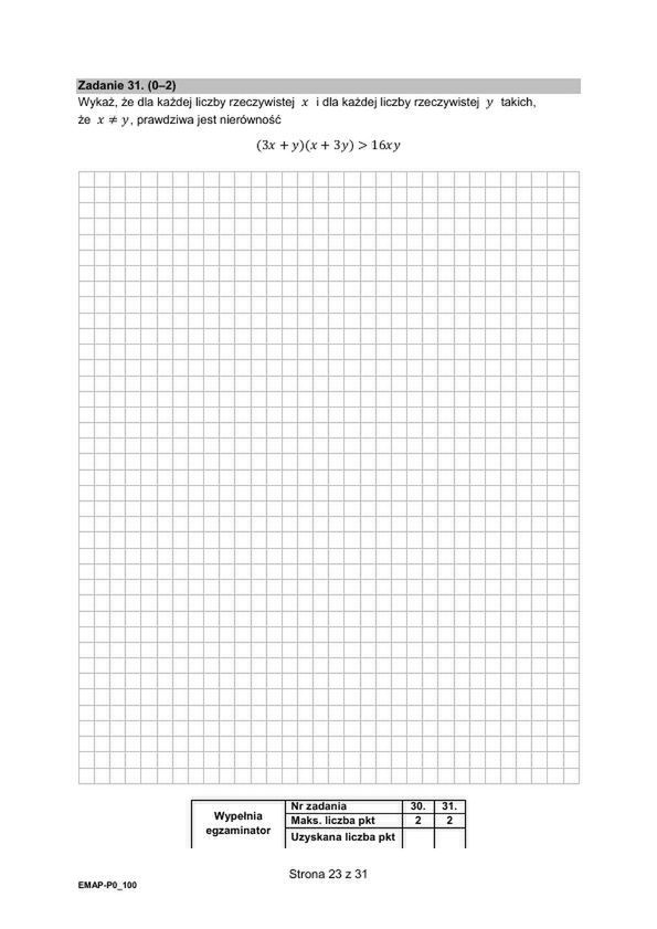Matura 2024. Arkusze CKE. Matematyka w formule 2015