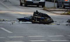 Lędziny. Tragiczny wypadek na DK46. Nie żyje motocyklista