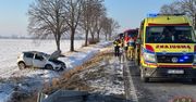 Słupca: Wypadek na DK92. Trzy osoby trafiły do szpitala