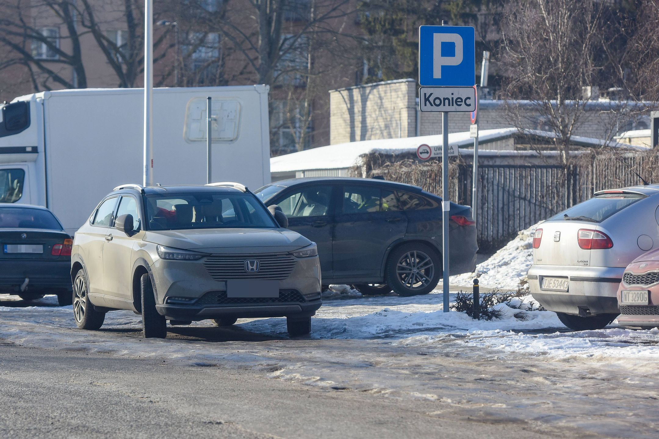 Joanna Koroniewska zostawiła auto na zakazie