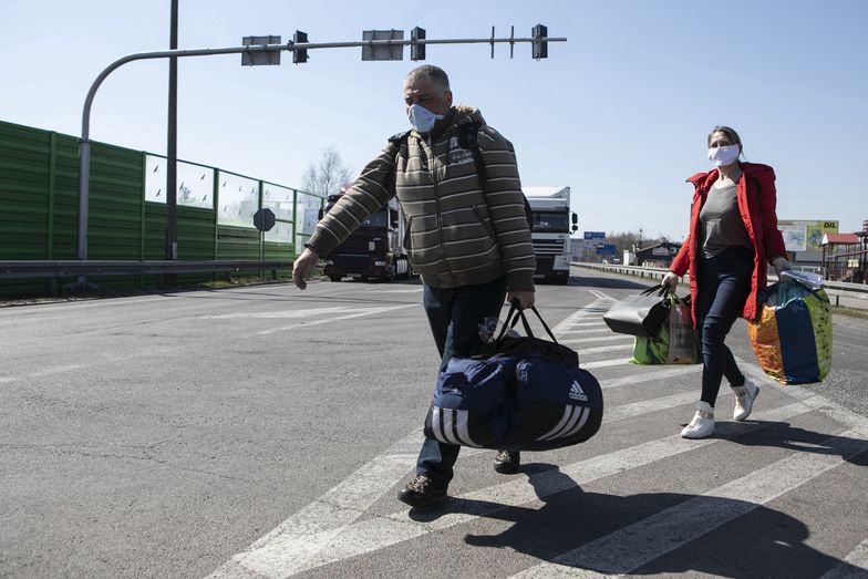 Gdy w połowie marca sytuacja w Europie zrobiła się niepewna, wielu Ukraińców w popłochu wróciło do domu