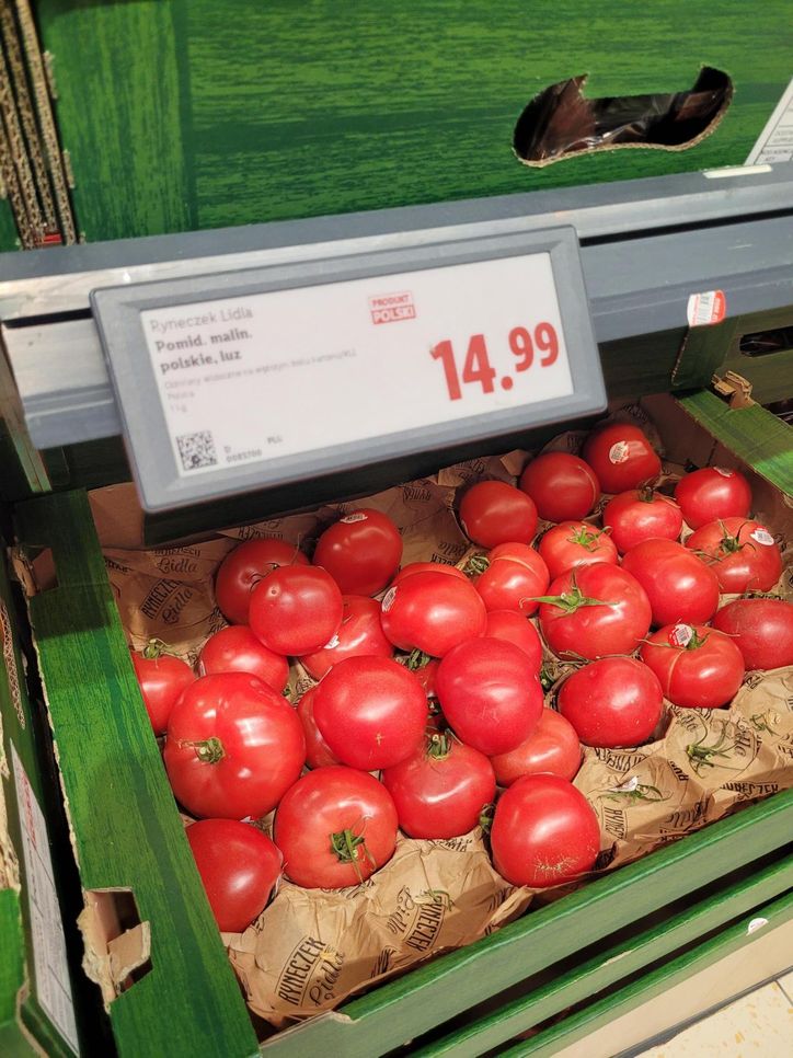 Pomidory malinowe luzem - oferta Lidl 30.05
