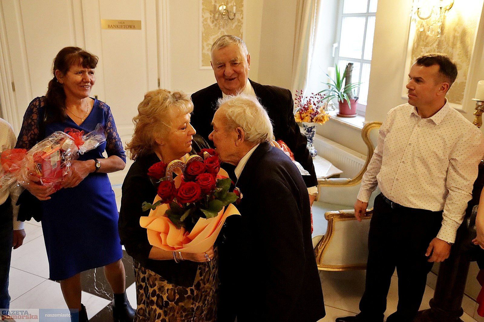 100. urodziny Stanisława Szafrańskiego z Ostrowitka