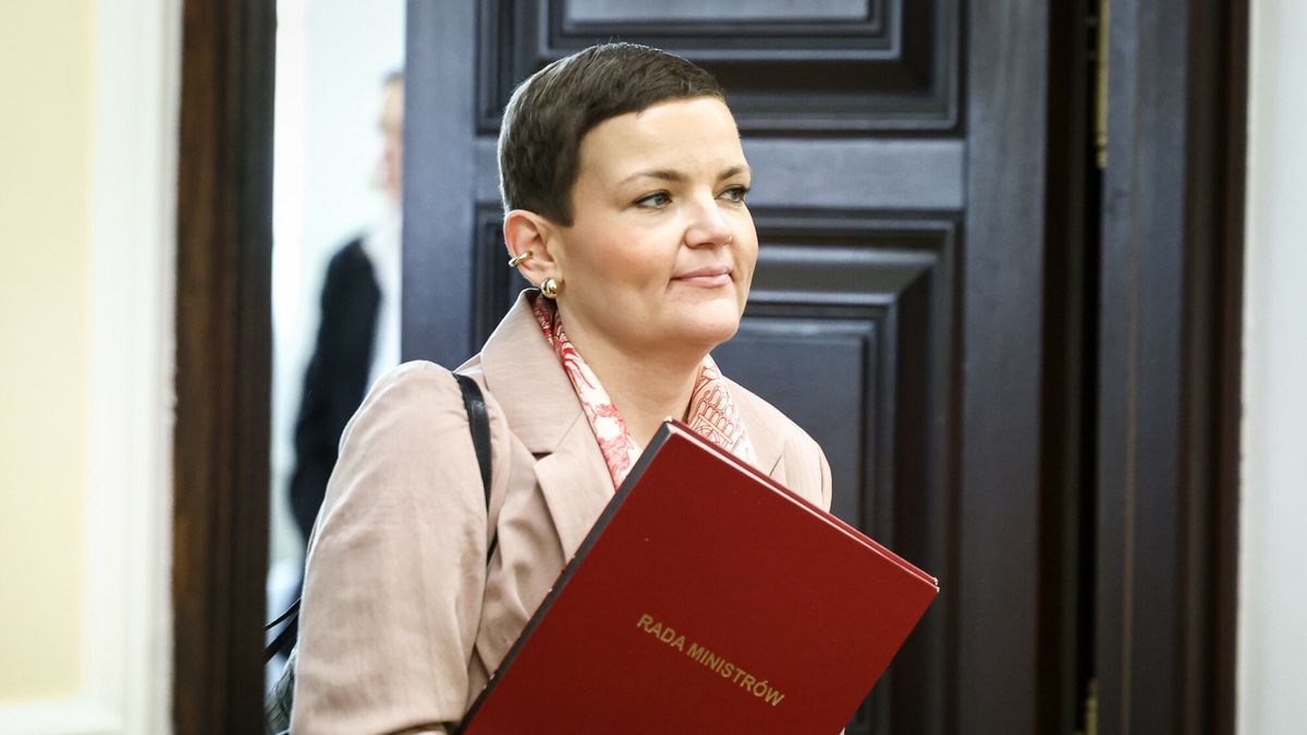 Ministra kultury Marta Cienkowska