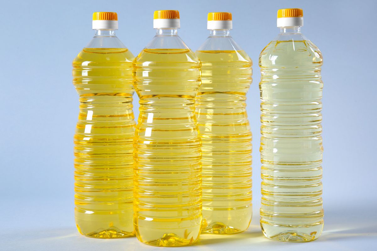 Sunflower oil is not suitable for frying.