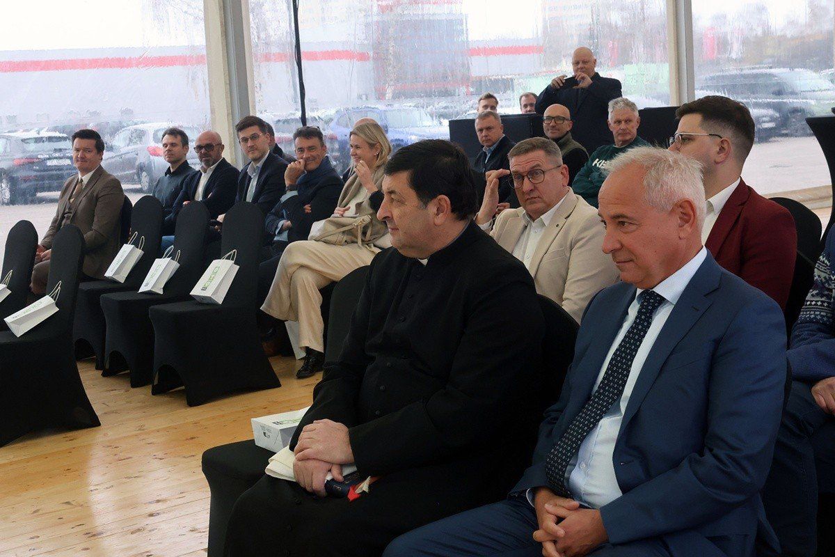 Uroczyste wmurowanie kamienia węgielnego pod budowę Oto Park Lubin, zobaczcie zdjęcia