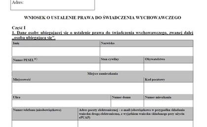 Wniosek o 500 zł na dziecko. Rozporządzenie z wzorem opublikowane