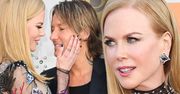 Nieskazitelna i posągowa Nicole Kidman na gali rozdania nagród country. Były czułości z mężem na ściance